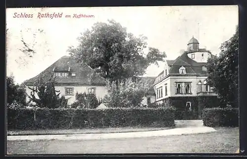 AK Rathsfeld, Schloss Rathsfeld, Strassenansicht