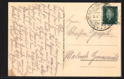 AK Rathsfeld, Schloss im Kyffhäuser-Gebirge