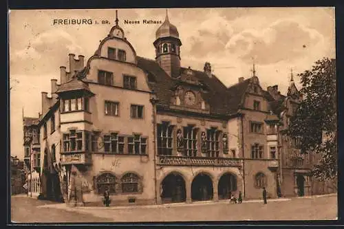 AK Freiburg i. Br., Neues Rathaus