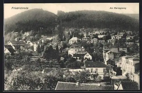 AK Friedrichroda, Am Herzogsweg