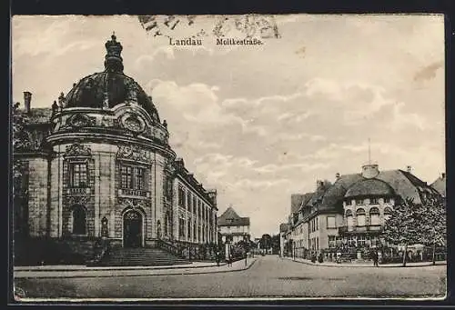 AK Landau / Pfalz, Moltkestrasse
