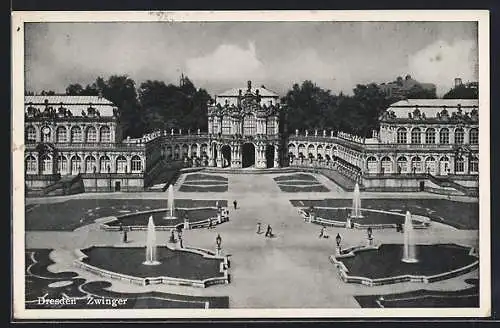 AK Dresden, Inneres von Zwinger