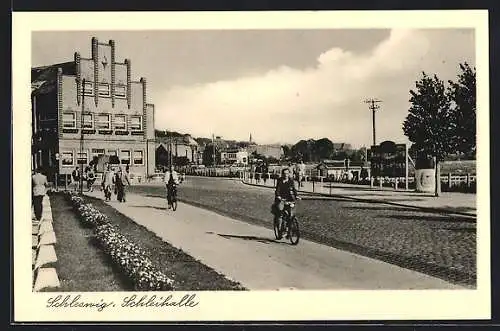 AK Schleswig, Partie an der Schleihalle