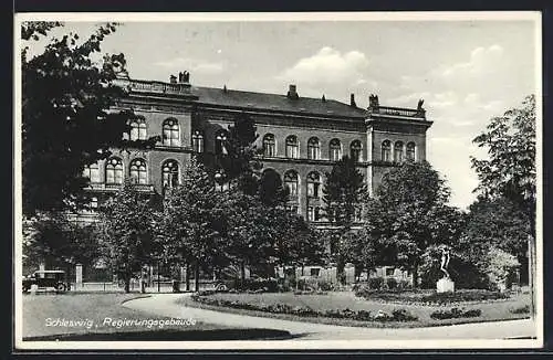 AK Schleswig, Partie am Regierungsgebäude