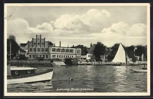 AK Schleswig, Bei der Schleihalle, Boote