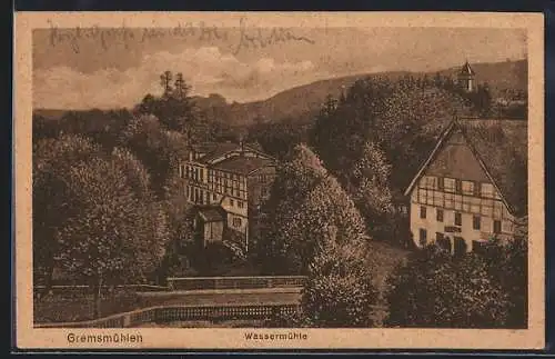 AK Gremsmühlen, Wassermühle