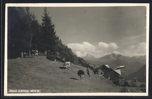 AK Hofgastein, Blick zum Annenkaffee