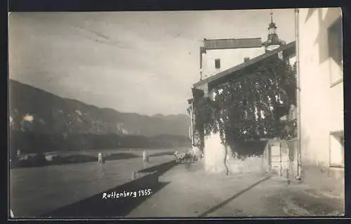 AK Rattenberg, Blick zur Brücke über den Inn