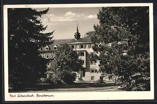 AK Bad Ditzenbach, Blick aufs Sanatorium