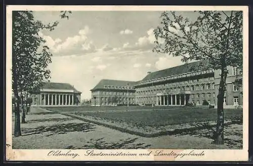 AK Oldenburg i. O., Staatsministerium und Landtagsgebäude