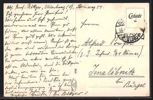 AK Oldenburg i. O., Staatsministerium und Landtagsgebäude
