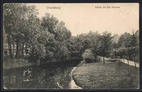 AK Oldenburg i. O., Partie an den Haeren