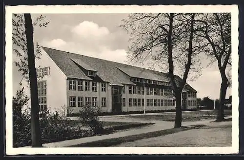 AK Oldenburg / O., Städt. Handelslehranstalt