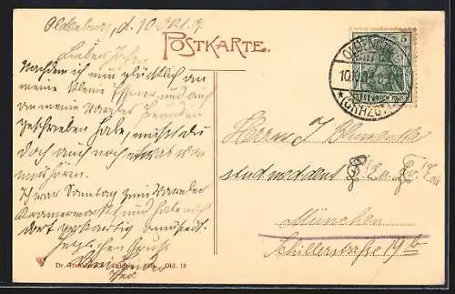 AK Oldenburg i. O., Partie am Heiligengeistwall