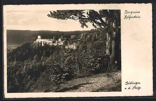 AK Geislingen a. d. Steige, Burgruine Helfenstein