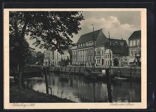 AK Oldenburg i. Old., Partie am Stau