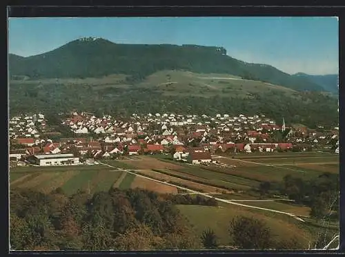 AK Owen-Teck /Schwäbische Alb, Aussicht vom Hügel aus