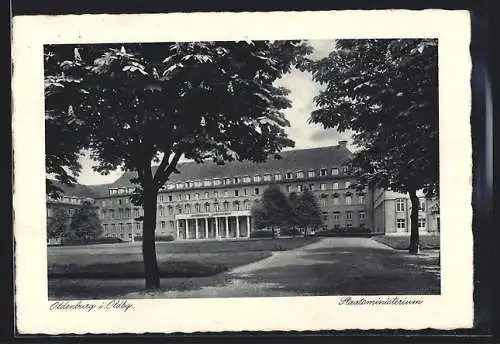 AK Oldenburg i. Oldbg., Blick aufs Staatsministerium