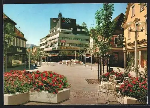 AK Göppingen, Ladengeschäfte in der Fussgängerzone