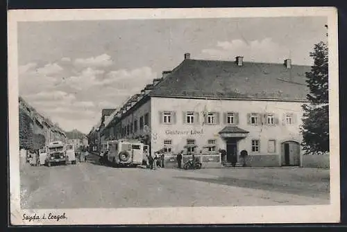 AK Sayda, Gasthaus goldener Löwe