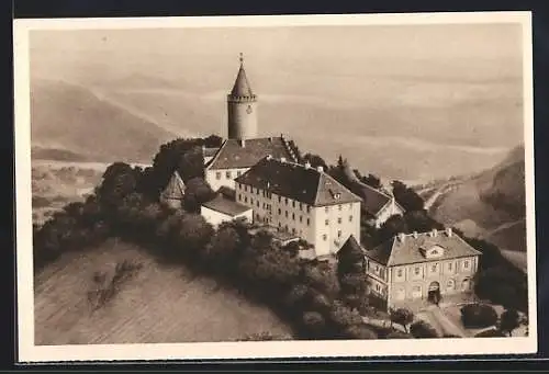 AK Kahla a. Saale, Leuchtenburg, Ganzsache WHW Winterhilfswerk 1934 /35