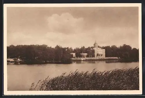 AK Potsdam, Marmorpalais am heiligen See, Ganzsache WHW Winterhilfswerk 1934 /35