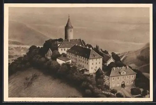 AK Kahla a. Saale, Leuchtenburg, Ganzsache WHW Winterhilfswerk 1934 /35