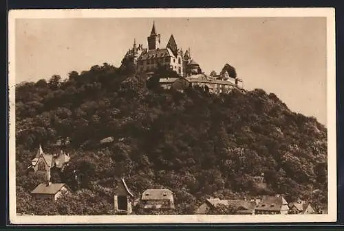 AK Wernigerode, Blick zum Schloss, Ganzsache WHW Winterhilfswerk 1934 /35