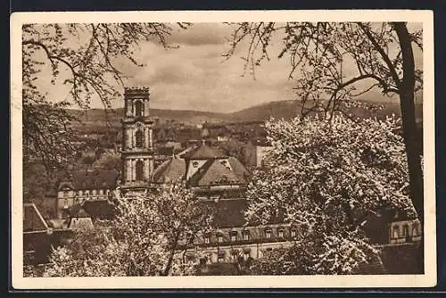 AK Saarbrücken, Blick über die Dächer, Ganzsache WHW Winterhilfswerk 1934 /35