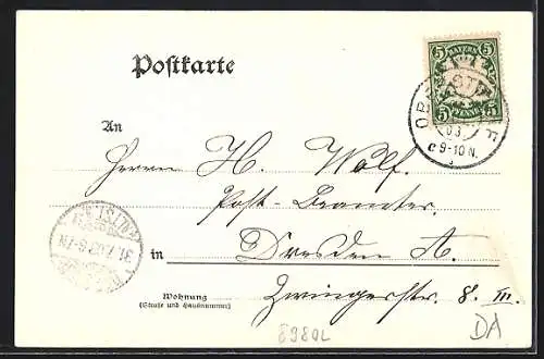 AK Gerstruben /Allgäuer Alpen, Panorama der Berge