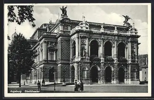 AK Augsburg, Leute am Stadttheater