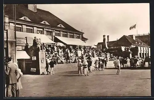 AK Westerland a. Sylt, Kurhaus-Terrasse