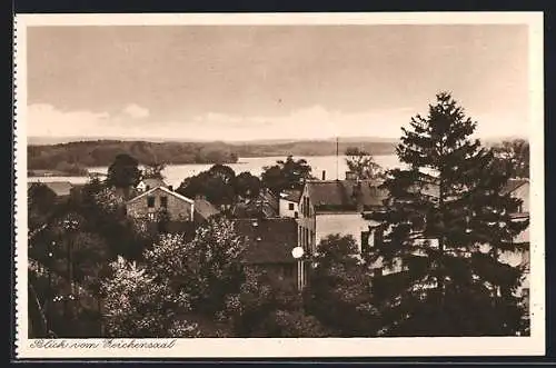 AK Eutin, Blick vom Zeichensaal des Ursulinen-Klosters