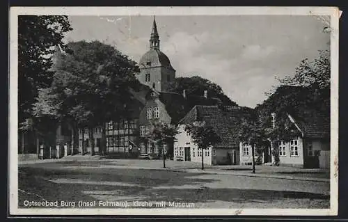 AK Burg / Fehmarn, Kirche mit Museum