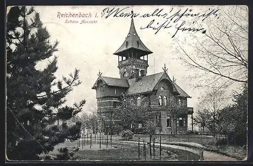 AK Reichenbach i. V., Schöne Aussicht