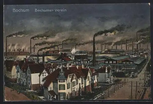 AK Bochum, Bochumer Verein, Fabrikanlagen