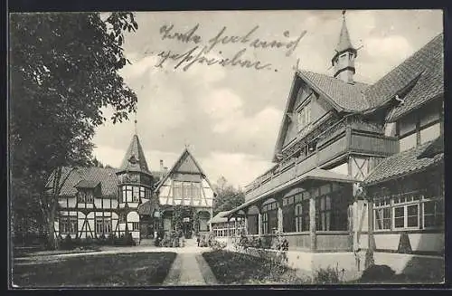 AK Stübeckshorn bei Emmingen, Genesungshaus der Landes-Versicherungsanstalt Hannover