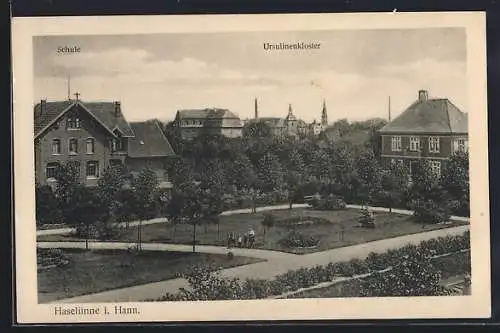 AK Haselünne i. Hann., Schule und Ursulinenkloster