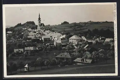 AK Gramastetten, Totalansicht des Ortes