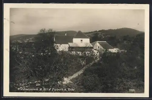 AK Purbach a. Spitz, Waldrestaurant M. Hölzl