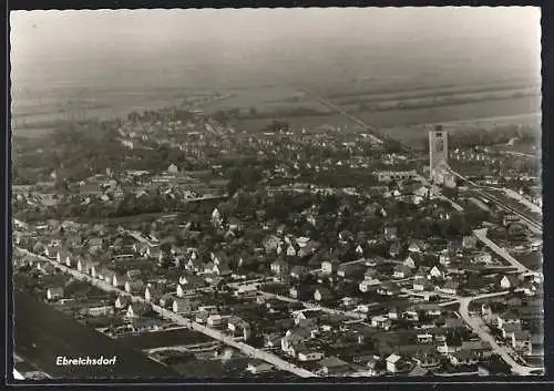 AK Ebreichsdorf /N. Ö., Fliegeraufnahme vom Ort