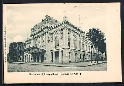 AK Hamburg-St. Georg, Deutsches Schauspielhaus