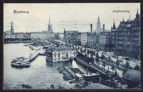 AK Hamburg-Neustadt, Jungfernstieg