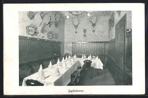 AK Wien, Restaurant St. Hubertus, Jagdzimmer