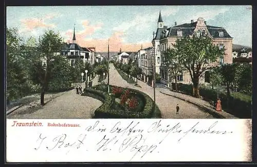 AK Traunstein, Bahnhofstrasse