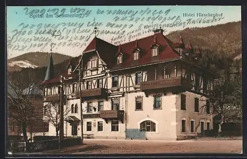 AK Spital am Semmering, Hotel Hirschenhof