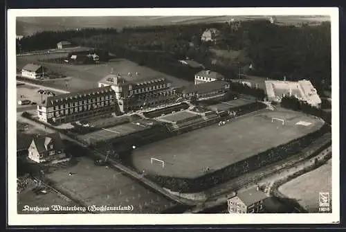 AK Winterberg /Hochsauerland, Kurhaus aus der Vogelschau