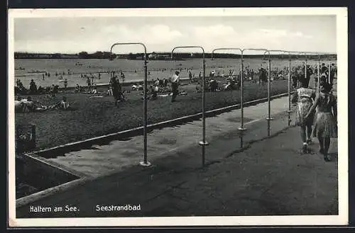 AK Haltern am See, Badegäste im Seestrandbad