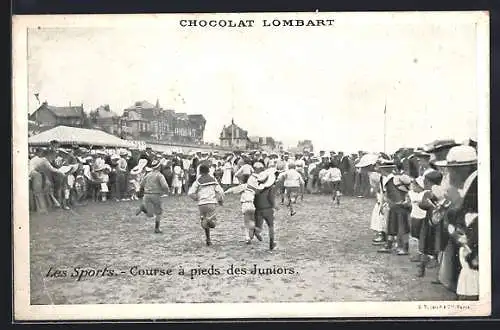 AK Les Sports, Course à pieds des Juniors, Chocolat Lombart