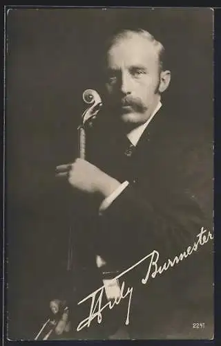 AK Willy Burmester, deutscher Geiger